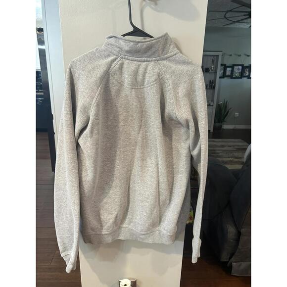 Carhartt Men's Classic Fit Grey Quarter-Zip Sweatshirt - Picture 4 of 4